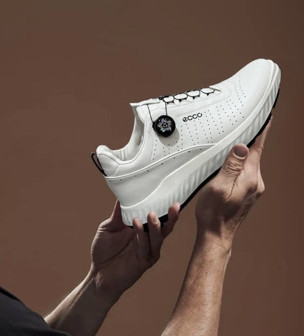 کفش اسپرت چرمی بند دیسکی (پمپی) مدل ECCO GOLF