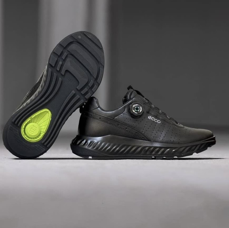 کفش اسپرت چرمی بند دیسکی (پمپی) مدل ECCO GOLF