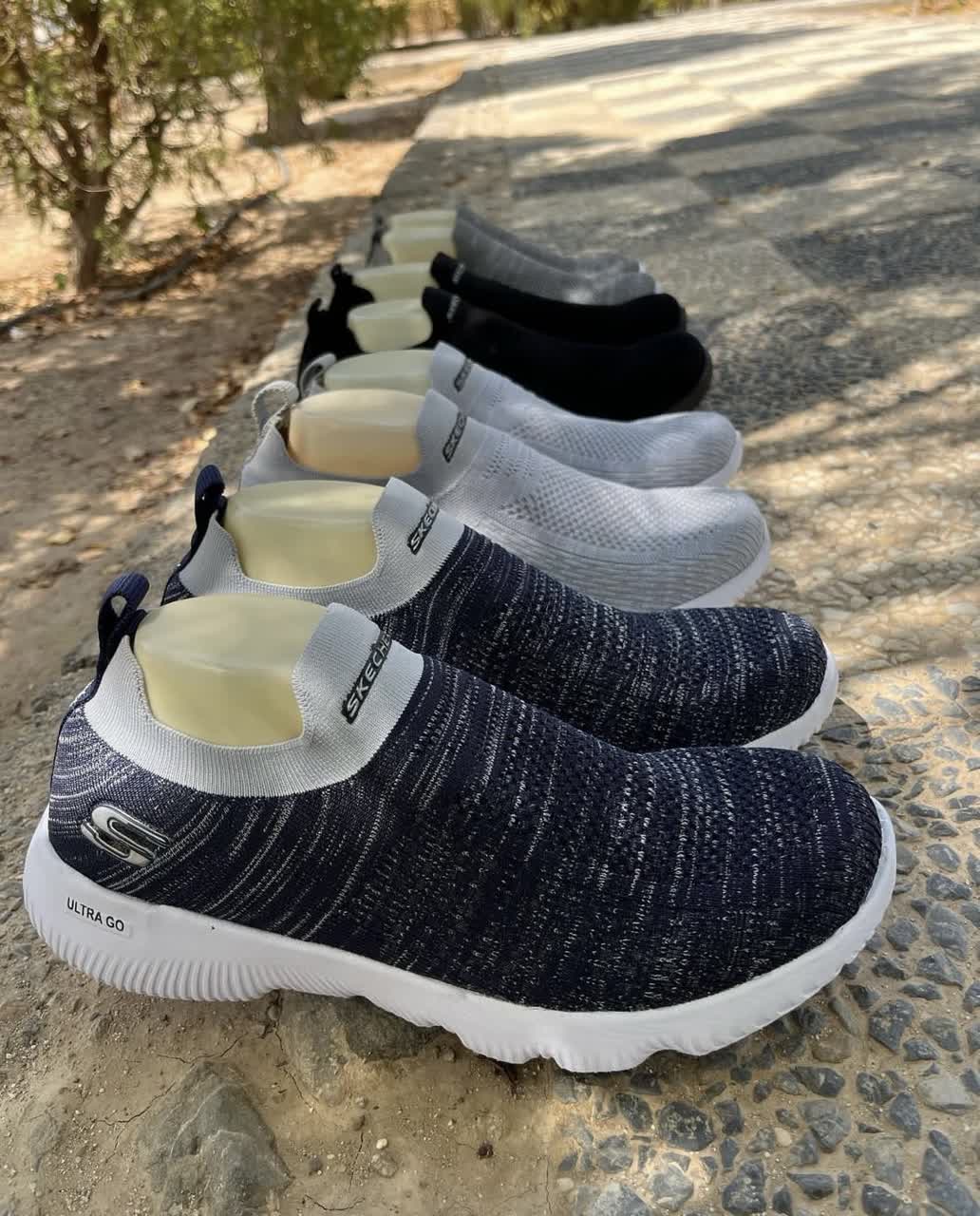 خرید کفش راحتی جورابی مردانه مدل ULTRA GO SKECHERS