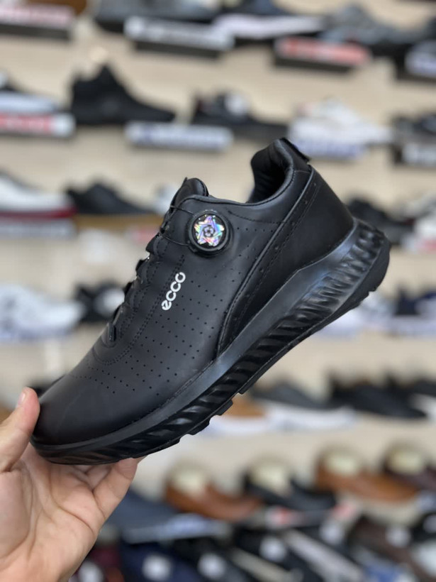 کفش اسپرت چرمی بند دیسکی (پمپی) مدل ECCO GOLF