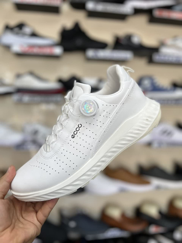 کفش اسپرت چرمی بند دیسکی (پمپی) مدل ECCO GOLF