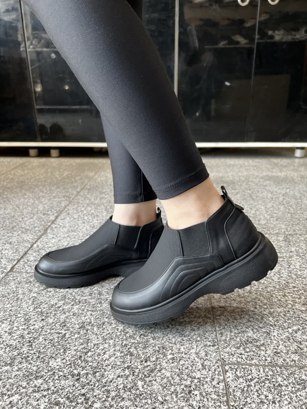 کفش طبی اداری چرم زنانه مدل برشکا