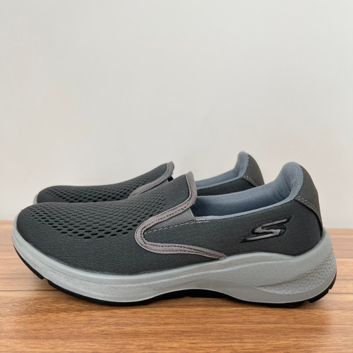 کفش طبی راحتی اسکچرز بدون بند مردانه و زنانه رنگ طوسی