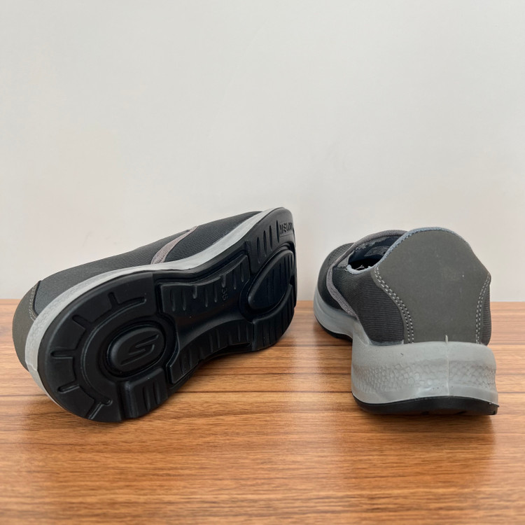 کفش طبی راحتی اسکچرز بدون بند مردانه و زنانه رنگ طوسی